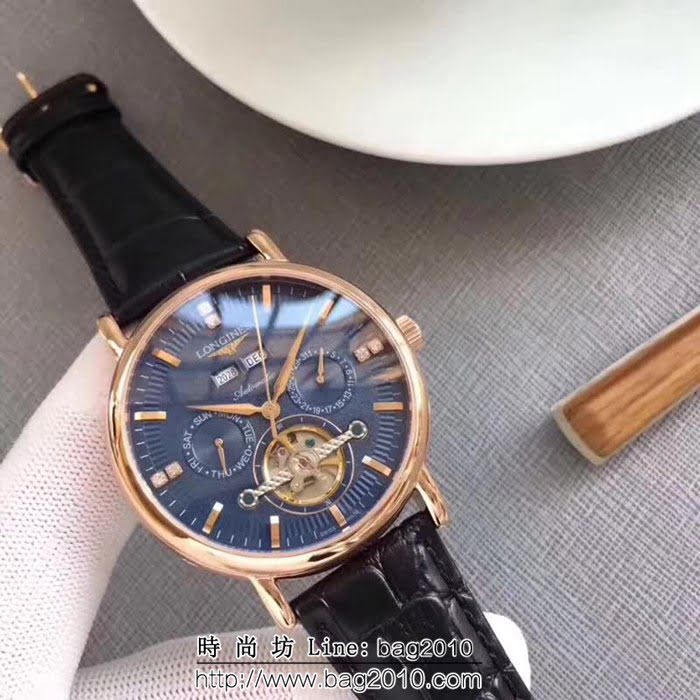 LONGINES浪琴 全自動機械 男士腕表 WSS0512